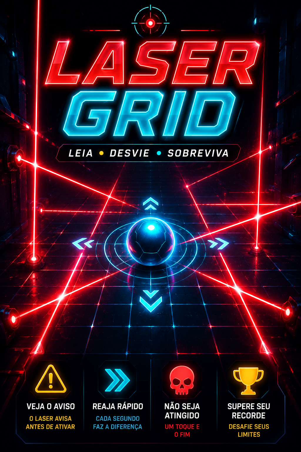 Laser Grid Banner